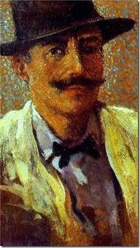 Portrait of Armand Andre Louis Rassenfosse: Self-portrait
